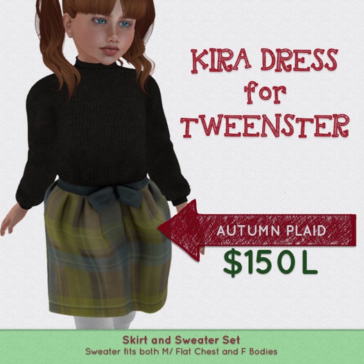 Kira Dress Autumn Plaid