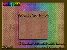 Velvet Crosshatch Seamless Textures