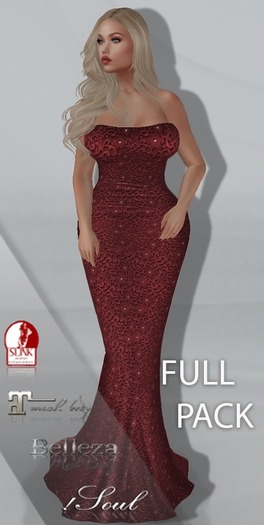 !Soul Mesh Gown Kim FATPACK