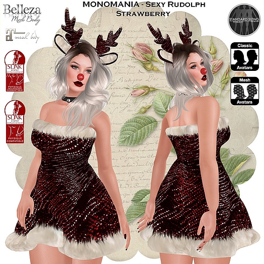 MONOMANIA - Sexy Rudolph Strawberry