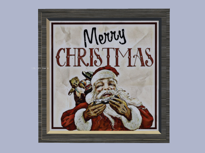 Old Time Santa Picture