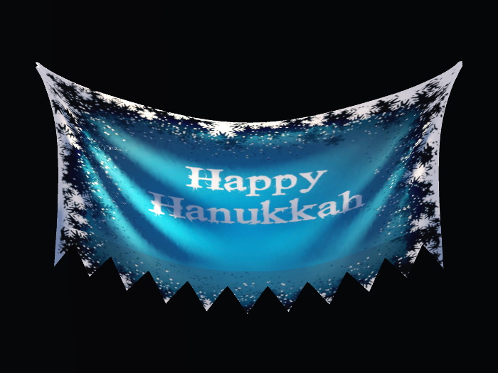 Happy Hanukkah Banner