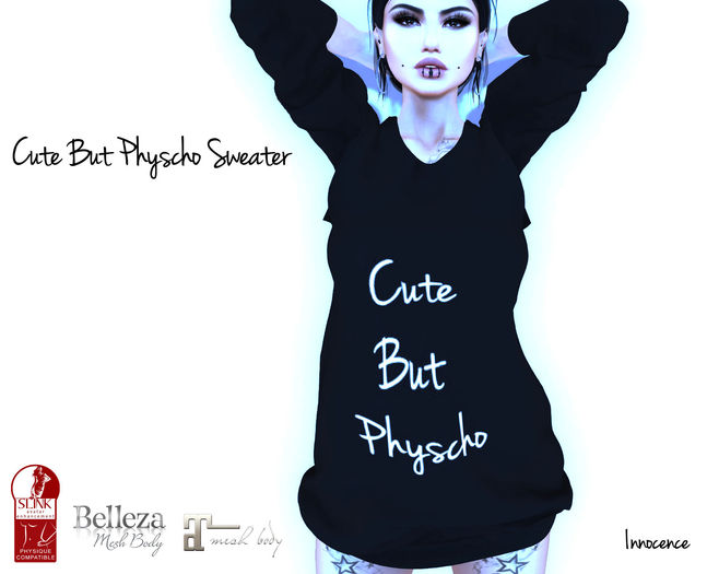 *INNOCENCE* Cute But Psycho Sweater