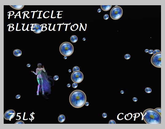 #PARTICLE BLUE BUTTON