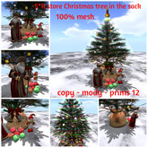 S*R.store 100% mesh Christmas tree in the sack