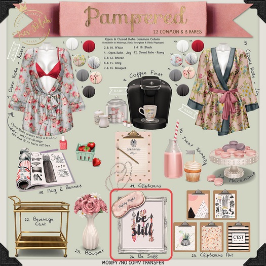 -tres blah- Pampered - Be Still