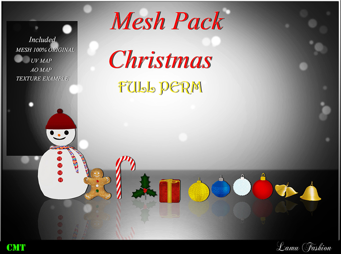-Lamu Fashion-Mesh Pack Christmas FULL PERM