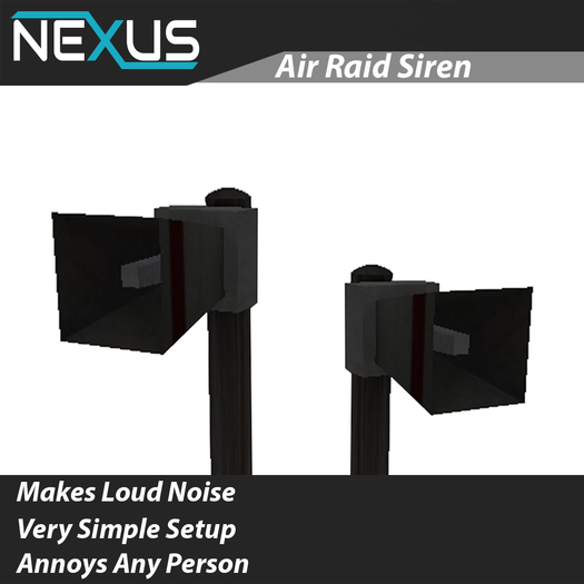 Nexus Air Raid Siren