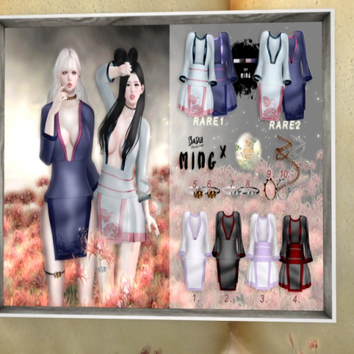 ^BADa^ Ming DressA BOX 1. RARE