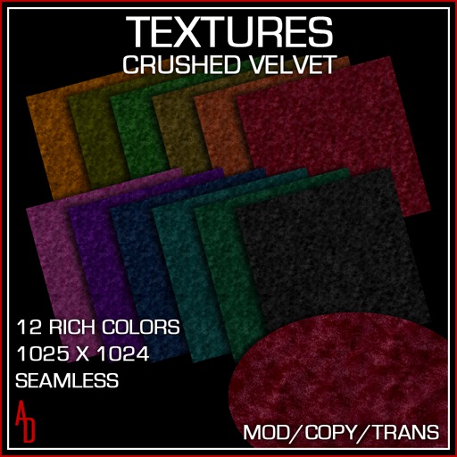 Textures - Rich Velvets