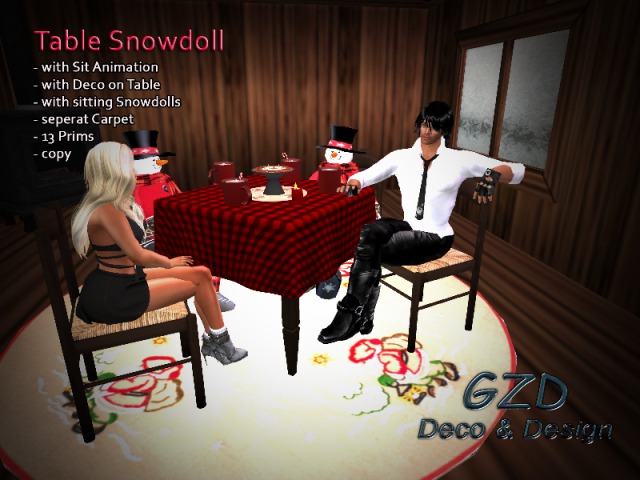 GZD Table Snowdoll
