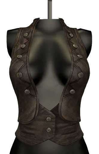 DE Designs - Kara Vest - Old Leather