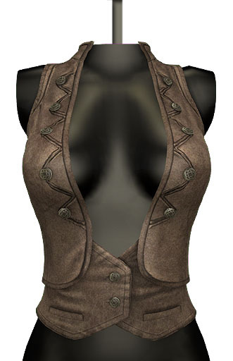 DE Designs - Kara Vest - Tan