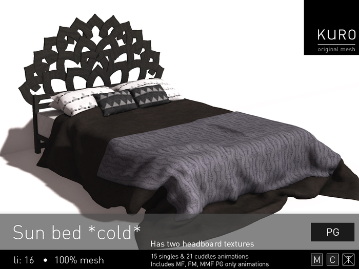 Kuro - Sun bed *Cold* PG