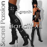 (SP) Bandit Knee Boots XL -granit- 