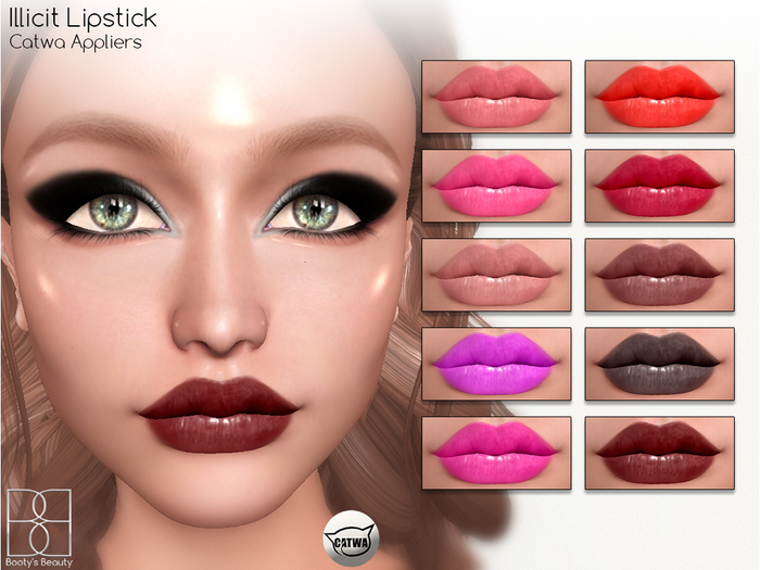 *Booty's Beauty* Catwa Lipstick ~ Illicit