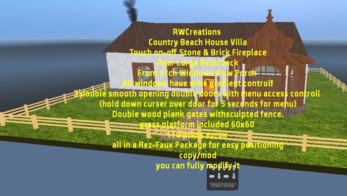 Country Beach House-Fireplace-Rear Deck-Front ArchWin Porch BOX