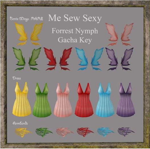 *MSS* Forrest Nymph Wings Yellow Gold Boxed RARE