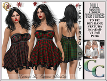 STATURA BABYDOLL V4 TARTAN TRIO - FULL PERM