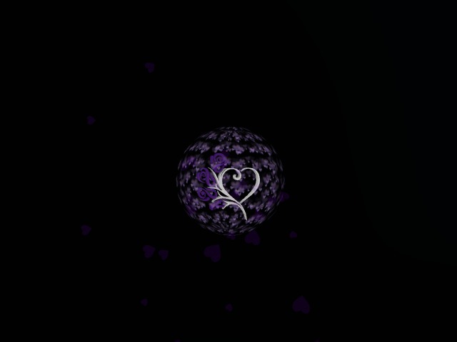 Purple Heart Poof Orb for Vixen Tail