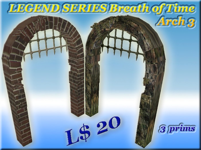 LEGEND SERIES Breath of Time Arch 3 (3 prim)