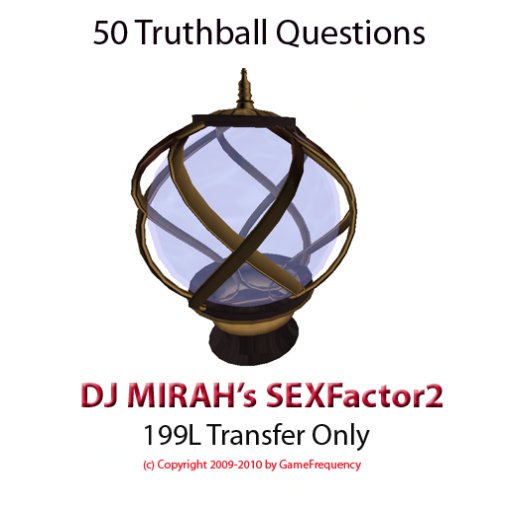 DJ Mirah's SEXFactor 2  50 Questions