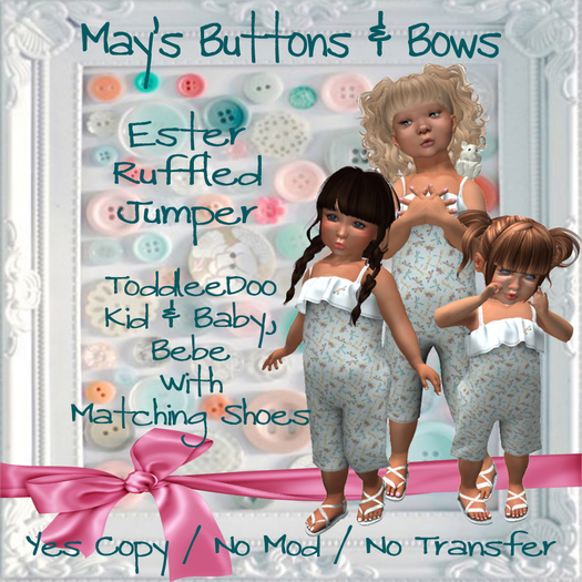 MBB * Ester Ruffled Jumper Outfit (K,B&Bebe)
