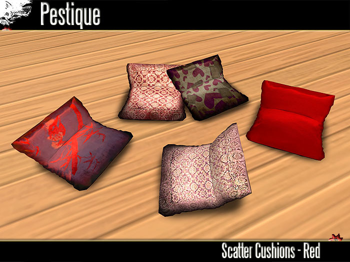 Scatter Cushions in Red