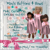 MBB * Pink Cutie Pie Dress Outfit (K,B&Bebe)