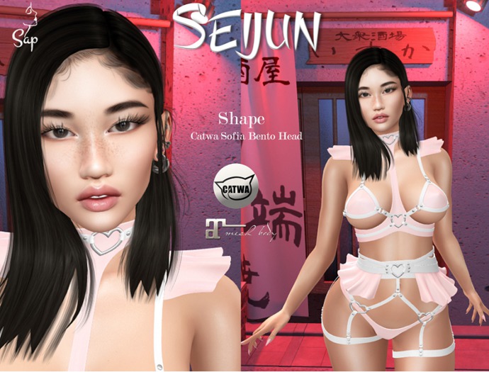 Sap ~ Seijun Shape Catwa Sofia Bento Head