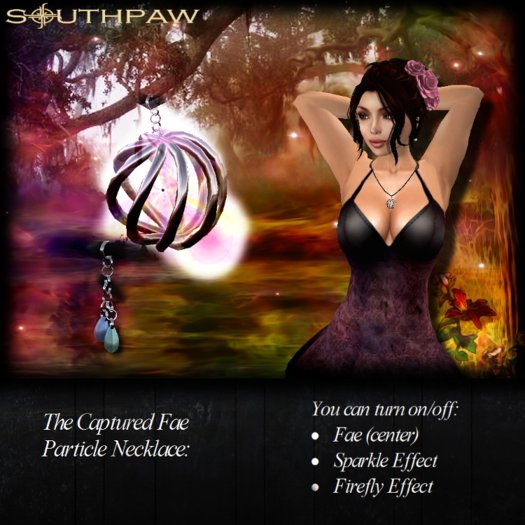  Captured Fae Particle Necklace