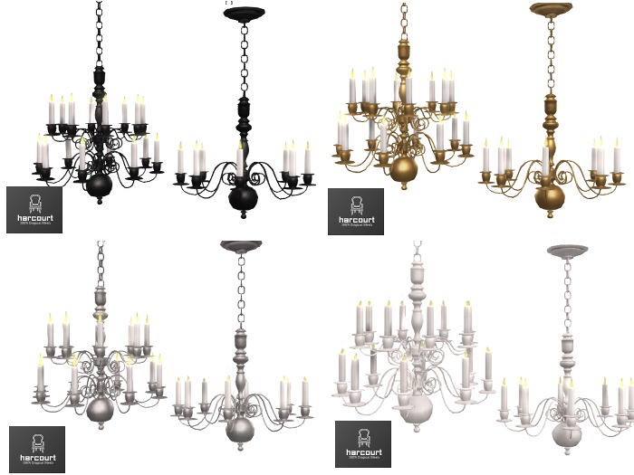 [Harcourt] Antique Chandelier - Combined
