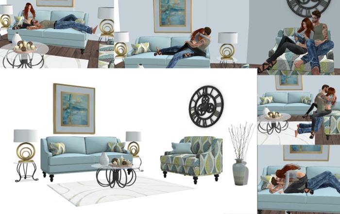 SPF Modern Living Room PG bagged