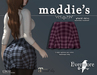 Maddie skirt ad pink