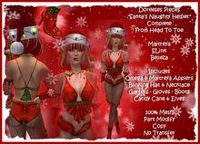 SANTAS NAUGHTY LITTLE HELPER CHRISTMAS COSTUME RED