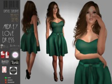 [DIESELdeluxe] PROMO Audrey Love Dress Teal