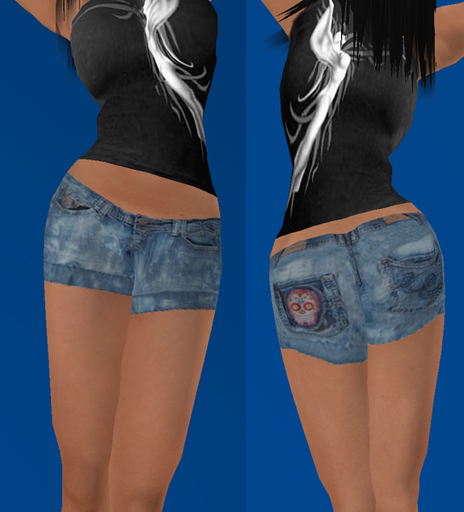 Jeans hot pants