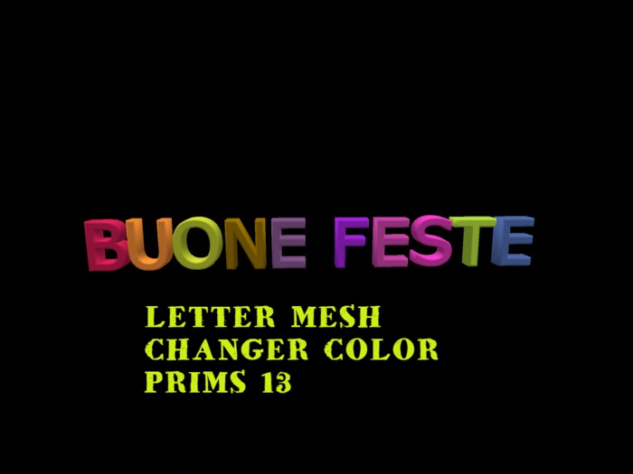 NAME BUONE FESTE MESH