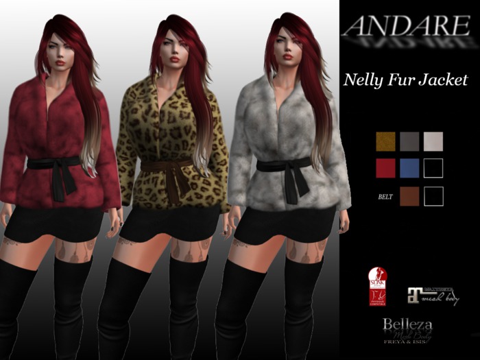 Andare - Nelly Fur Jacket DEMO