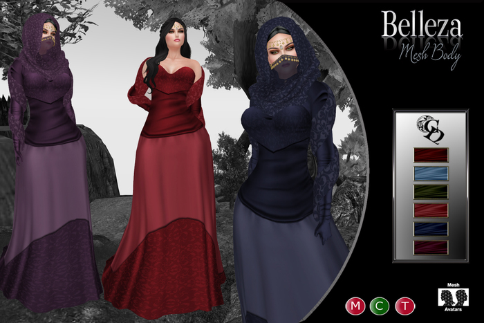 C&N Medieval dress Astrid Belleza