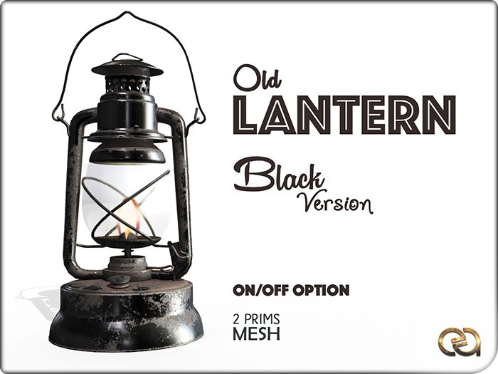 EA Design ♦ Old Lantern (Black)