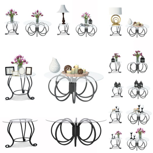 SPF Modern Table Set bagged