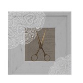[ zerkalo ] Faded Charm - Framed Scissors