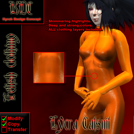 KDC Lycra Catsuit (Orange)