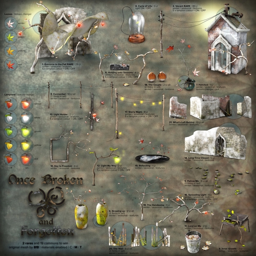 13 - 8f8 - Once Broken and Forgotten - Light Holder