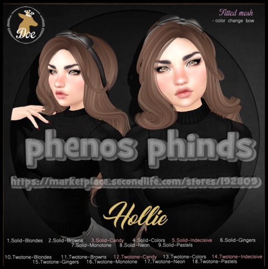 13.Doe: Hollie (twotone) - Colors
