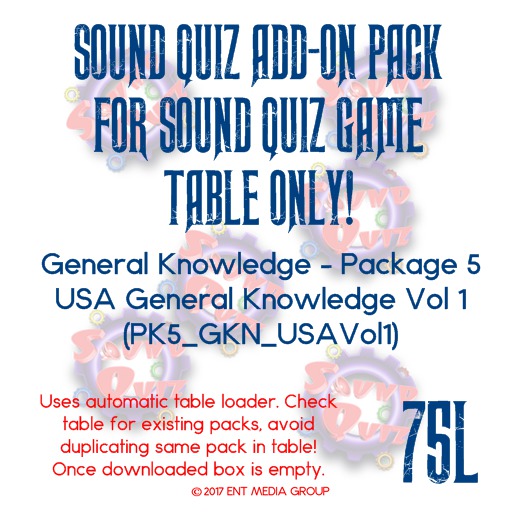 Sound Quiz PK5_USAVol1 add on pack