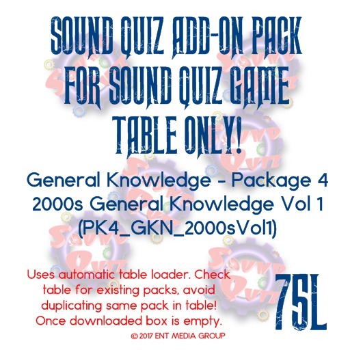 Sound Quiz PK4_GKN_2000s Vol1 add on pack