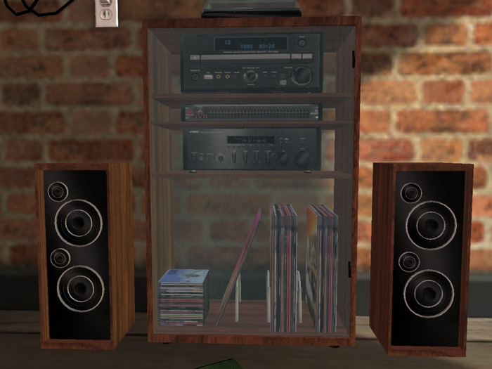 C.M. Stand Stereo (Walnut)