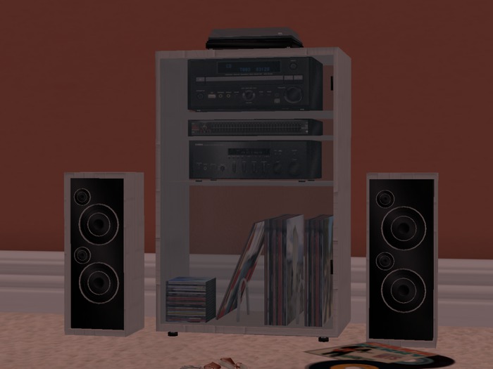 C.M. Stand Stereo (White)